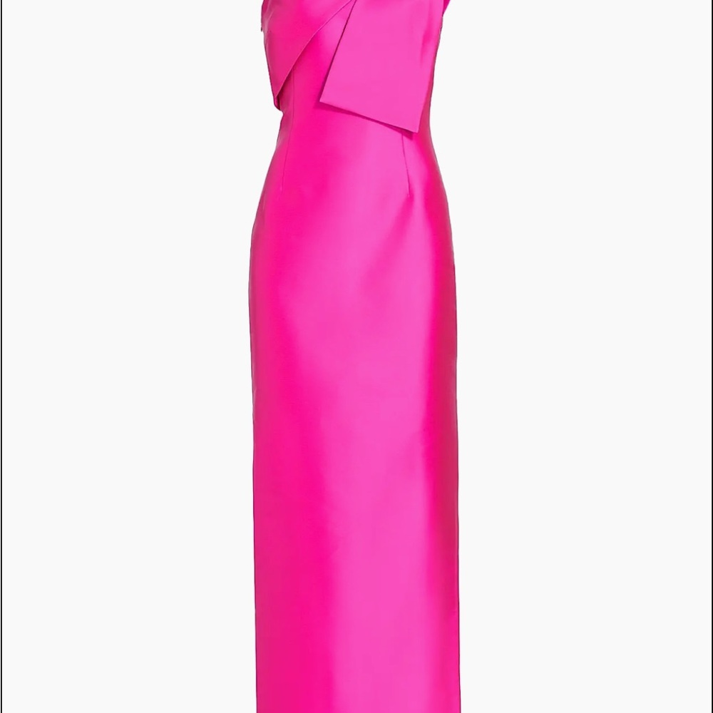 Sachin + Babi Vibrant Pink One Shoulder Dress